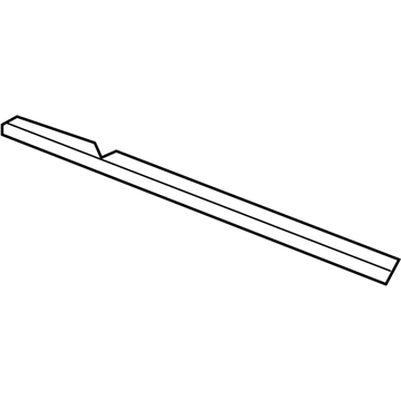 Jeep 5074658AD Belt Weatherstrip