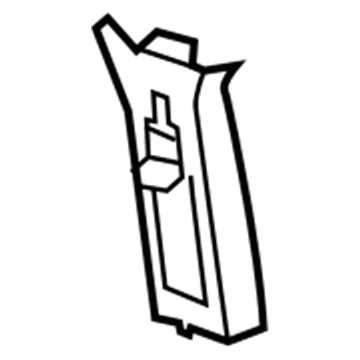 Jeep 1DP51BDAAC Upper Center Pillar Trim