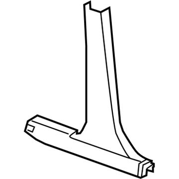 Jeep 1BS32BDAAC Lower Center Pillar Trim