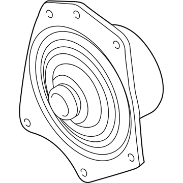 Chrysler Water Pump - 4663732AD