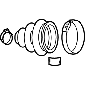 Jeep Compass CV Boot - 68127822AA