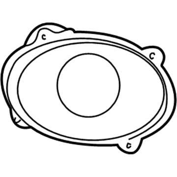 2006 Chrysler Sebring Car Speakers - 5059186AD