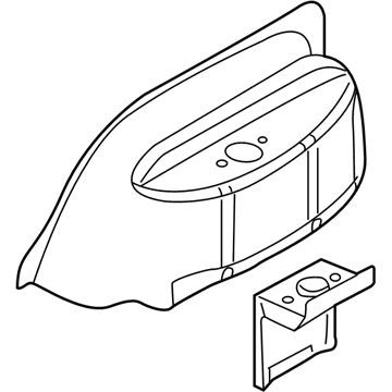 Dodge 5019534AE Panel - Rear Wheelhouse