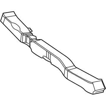 Dodge 4662071AC Rear Duct