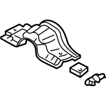 Dodge 4814493AC Seat Reinforcement