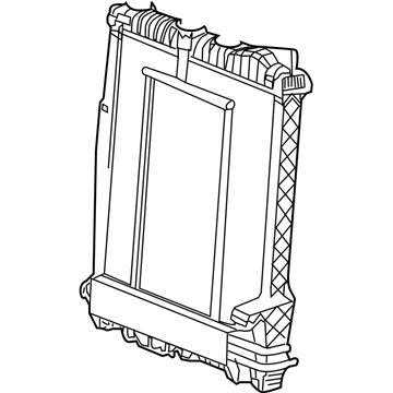 Chrysler Radiator - 52029043AD