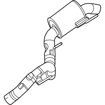 Jeep Grand Wagoneer L Exhaust Pipe - 68490248AB