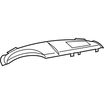 Mopar 1AM74XDHAC Upper Pad, Slate Gray Mopar 1AM74XDHAC Upper Pad, Slate Gray