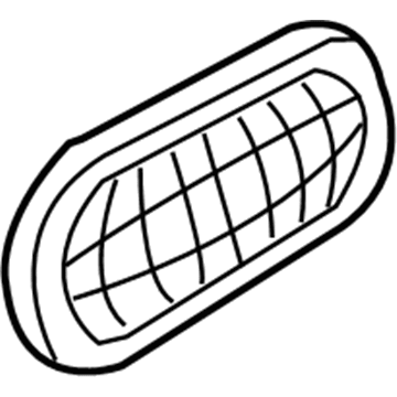 Jeep Liberty Emblem - 55156895AB