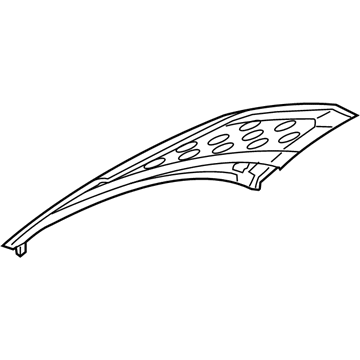 2008 Chrysler Pacifica Hood - 68253440AA