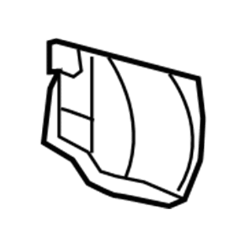 Mopar 5065661AF Lock Cover, Rear Mopar 5065661AF Lock Cover, Rear