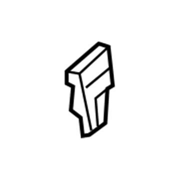 Mopar 68029309AA Bar Striker, Rear Outer