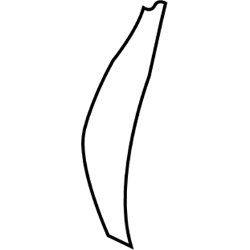 Mopar 68001645AA Seat Back Pad, Front Driver Side