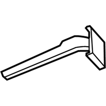 Mopar 5113322AA Rail Extension, Rear Passenger Side Mopar 5113322AA Rail Extension, Rear Passenger Side