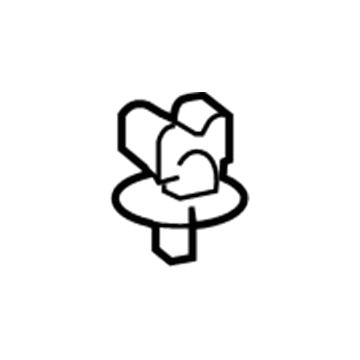 Dodge 68009854AA Latch Rods Retainer