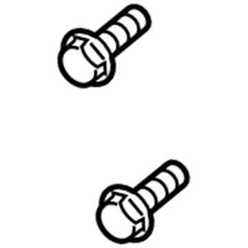 Chrysler 6101848 Lower Control Arm Bolt