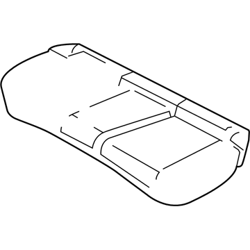 2014 Chrysler 200 Seat Cushion - 68100268AA