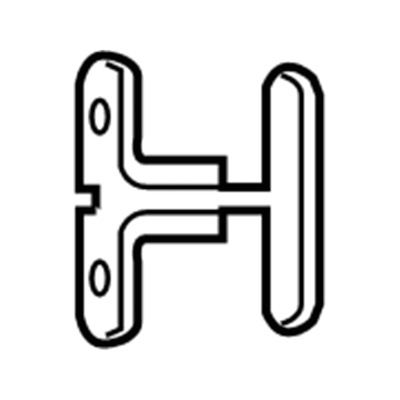 Dodge 55113661AC Upper Hinge