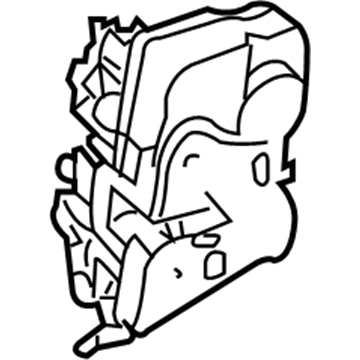 Dodge 4589914AF Latch