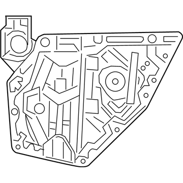 Dodge 68103998AA Mount Plate