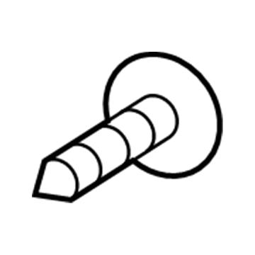 Ram 6106219AA Fog Lamp Screw