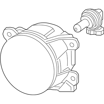Ram 68202187AA Fog Lamp