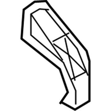 Jeep 5115266AC Wheelhouse Brace