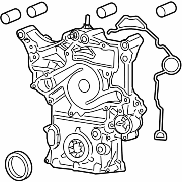 Dodge 68416971AB Timing Cover