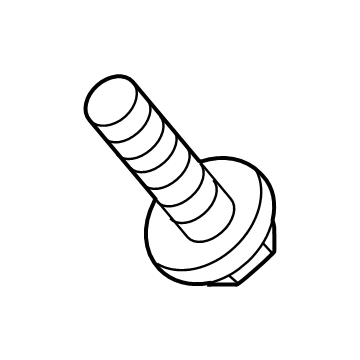 Dodge 6510173AA Rear Mount Bolt