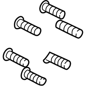 2002 Dodge Durango Wheel Stud - 4897915AA