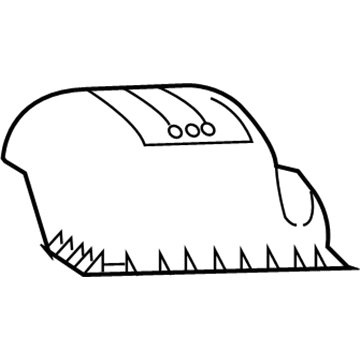 Dodge 53032648AF Upper Cover