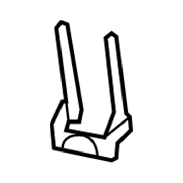 Mopar 68003015AA Retractor, Rear