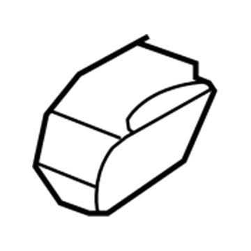 2007 Jeep Wrangler Seat Cushion - 68003010AA