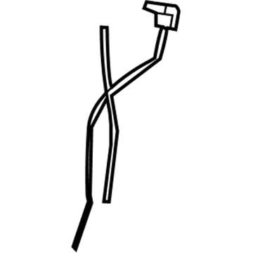 Mopar 68194859AA Release Cable, Rear Inner