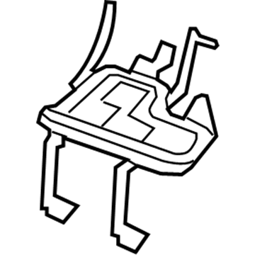 Jeep 68003007AA Seat Frame