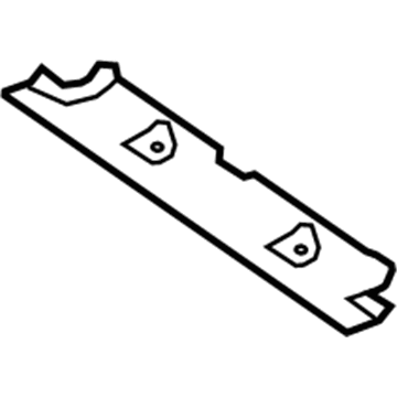 Mopar 1AG97DX9AE Header Trim, Front