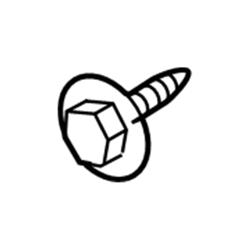 Jeep 6104172AA Insulator Screw