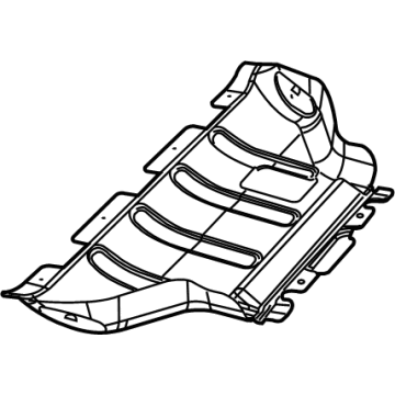Jeep 68037063AE Lower Shield