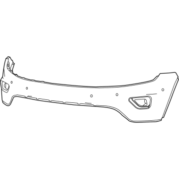 Jeep 1WL27TZZAC Bumper Cover