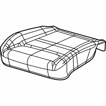 Mopar 7UM56SD4AB Cover - Front Seat Cushion