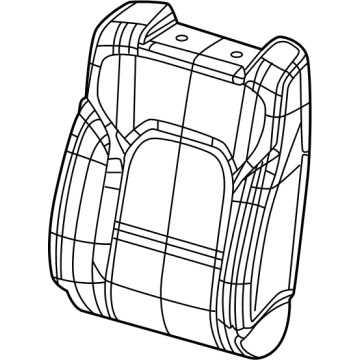 Mopar 7UM54SD4AA Cover - Front Seat Back Mopar 7UM54SD4AA Cover - Front Seat Back