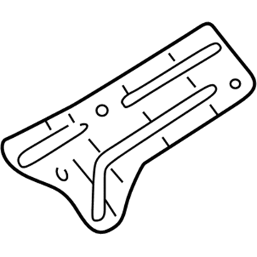 Chrysler MR373142 Exhaust Manifold Heat Shield