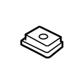 Dodge 6101308 Bumper Retainer Nut