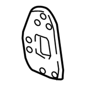 Jeep 68439290AA Front Rail End