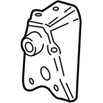 Jeep 68256216AA Tow Hook Bracket