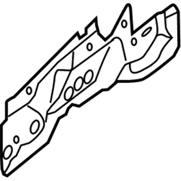 Jeep 68406547AA Upper Inner Rail