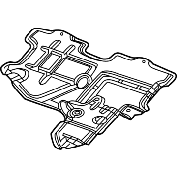 Jeep 68279818AA Muffler Shield