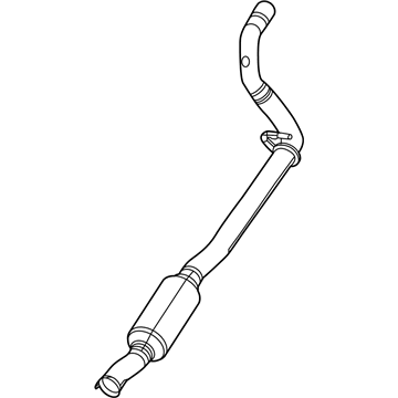 68630663AB Mopar Pipe - Exhaust Illustration 1 of 1