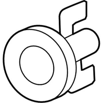 Chrysler 6507357AA Tail Lamp Assembly Wing-Nut