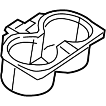 Dodge 68105489AA Cup Holder